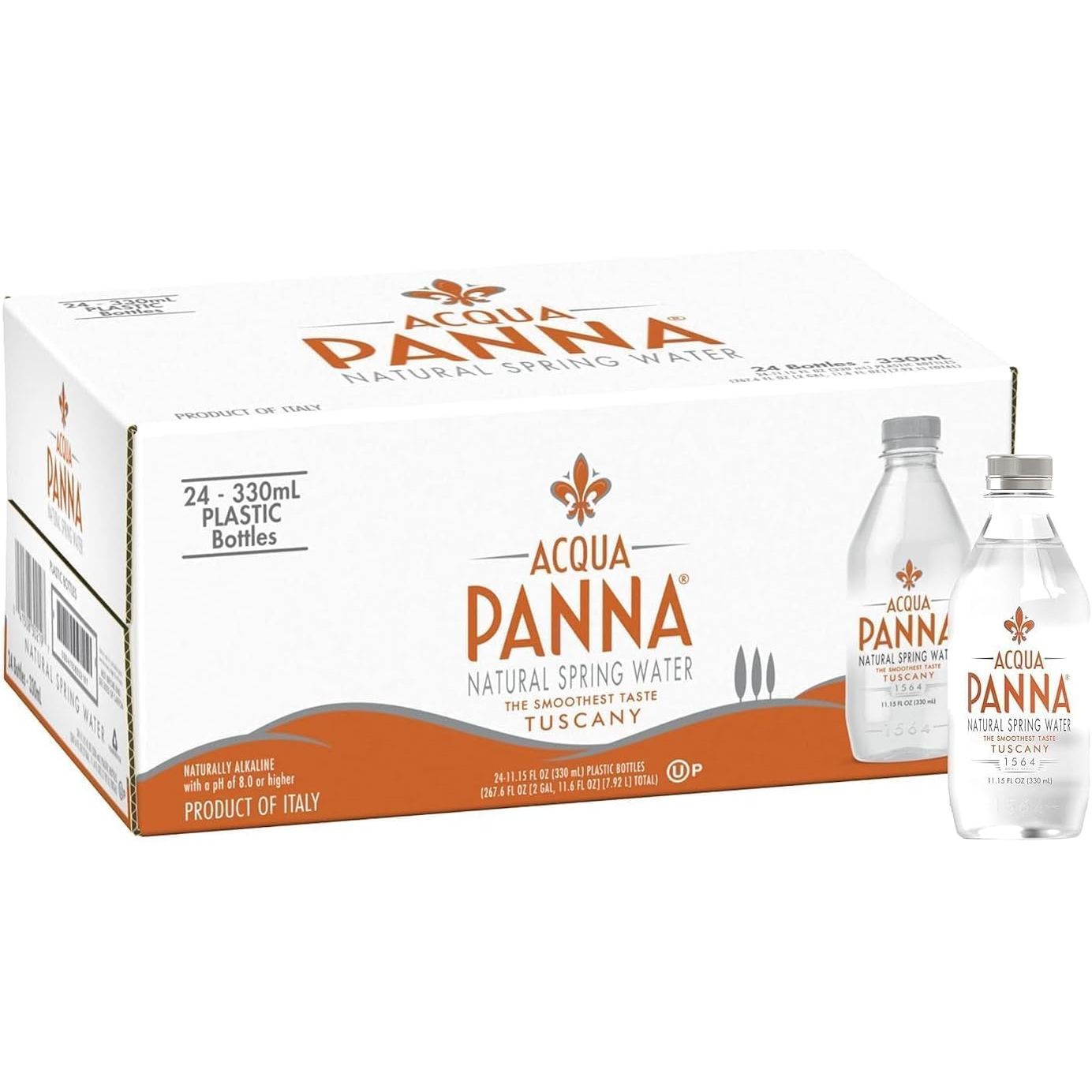 Acqua Panna Plastic Bottles - (24x330ml)