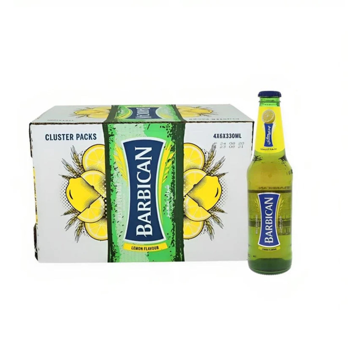 Barbican Lemon Flavoured Non-Alcoholic Malt Beverage - (24x330ml)