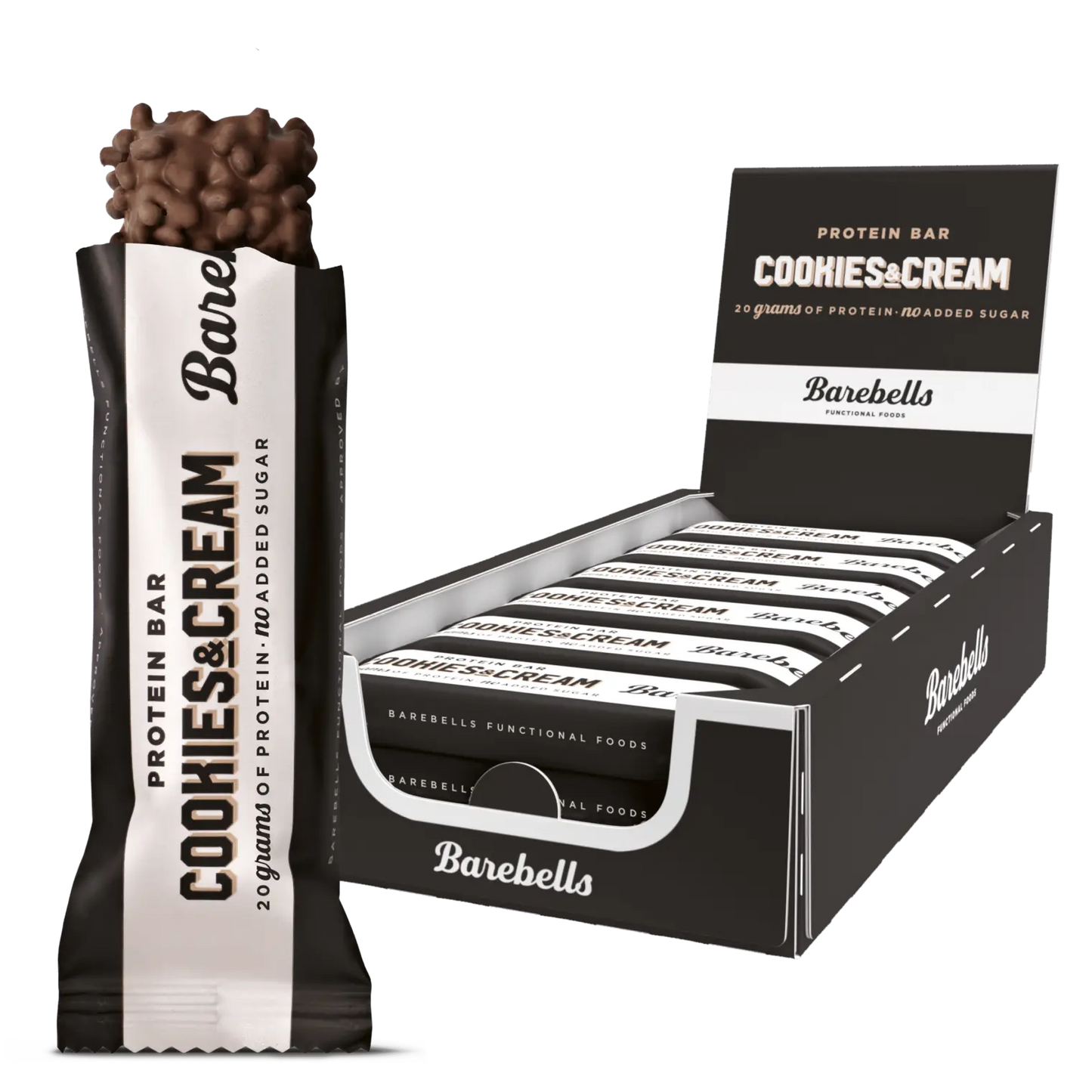 Barebells Protein Bars - Cookies & Cream (12x55g)