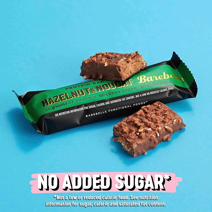 Barebells Protein Bars - Hazelnut & Nougat (12x55g)