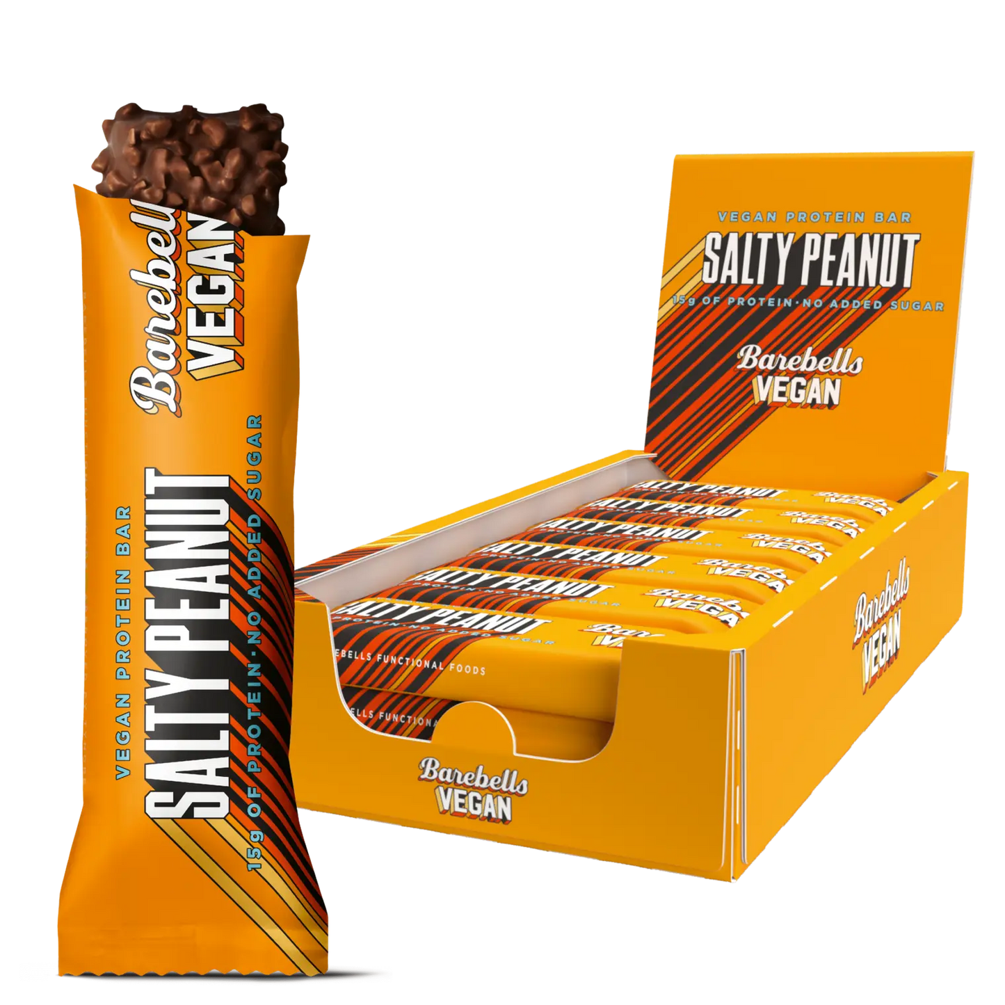 Barebells Protein Bars - Vegan Salty Peanut (12x55g)