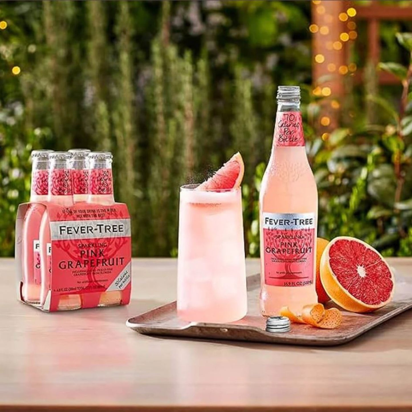 Fever-Tree Pink Grapefruit Soda Water - (24x200ml)