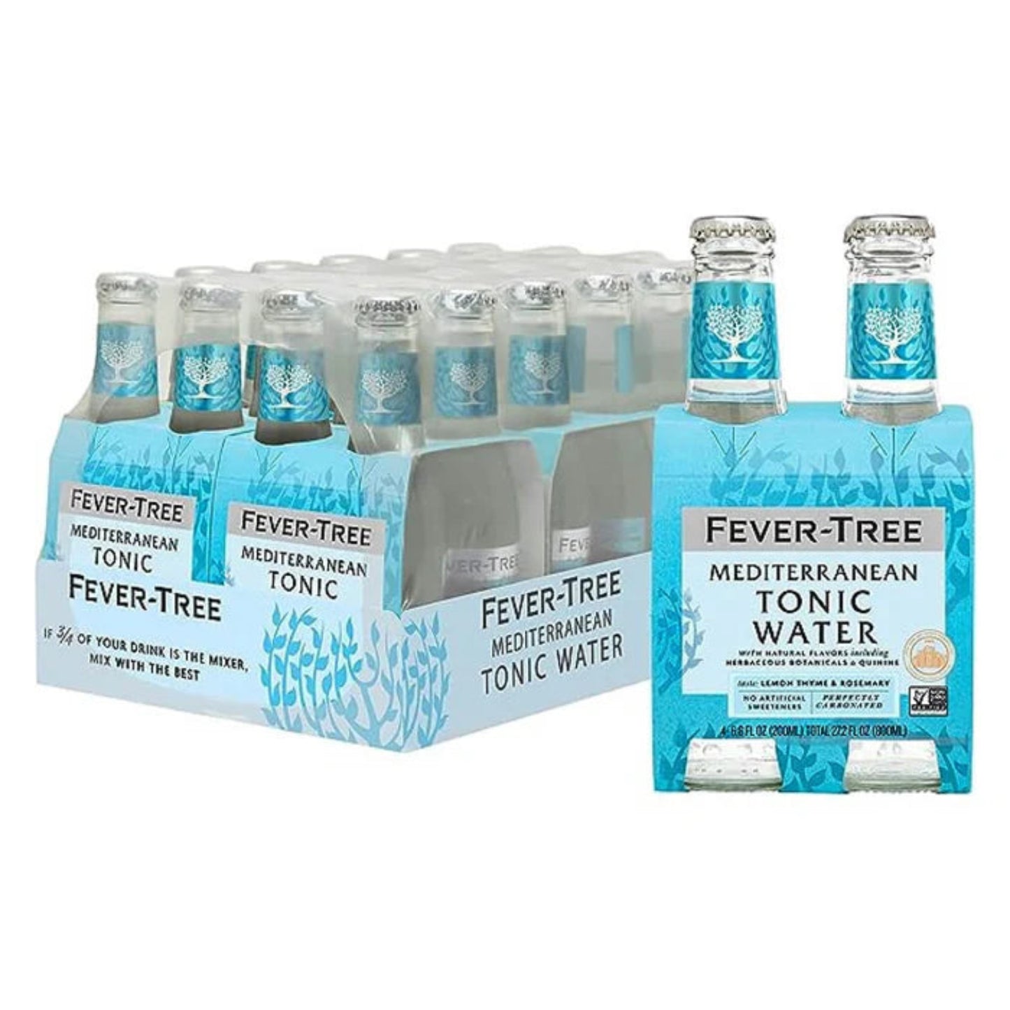 Fever-Tree Mediterranean Tonic Water - (24x200ml)