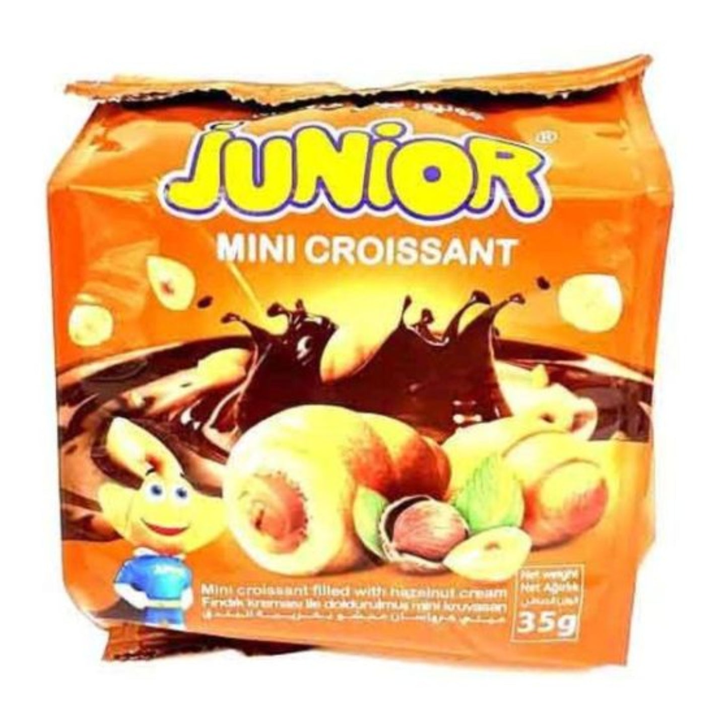 Junior Mini Croissant Hazelnut - (24x32G)