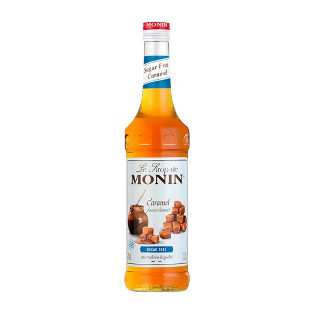 Monin Caramel Sugar Free Syrup - (1x700ml)