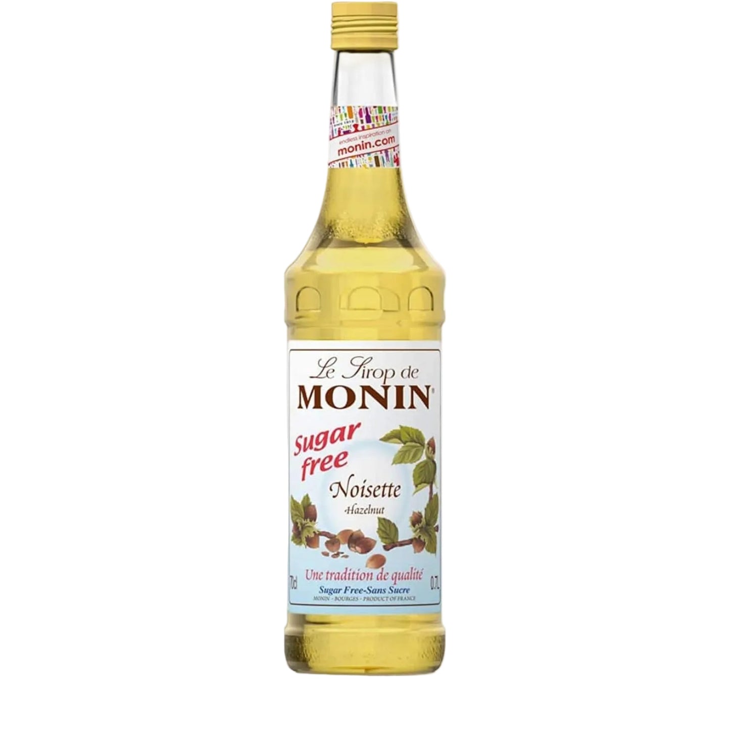 Monin Hazelnut Sugar Free Syrup - (1x700ml)