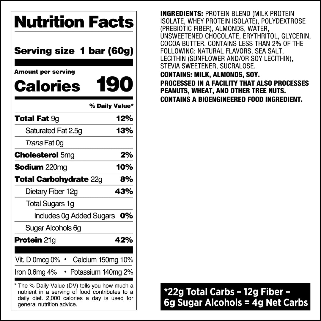 Quest High Protein Bar - Chocolate Chip Cookie Dough (12x60g)