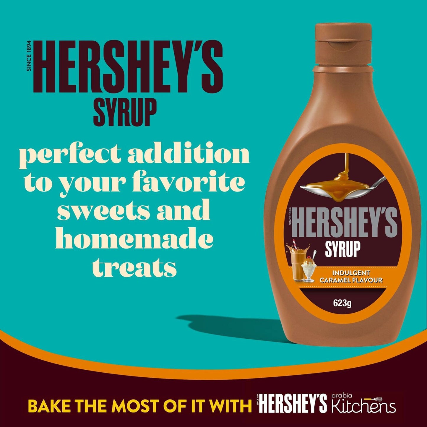 Hershey's Caramel Syrup - (8x623g)