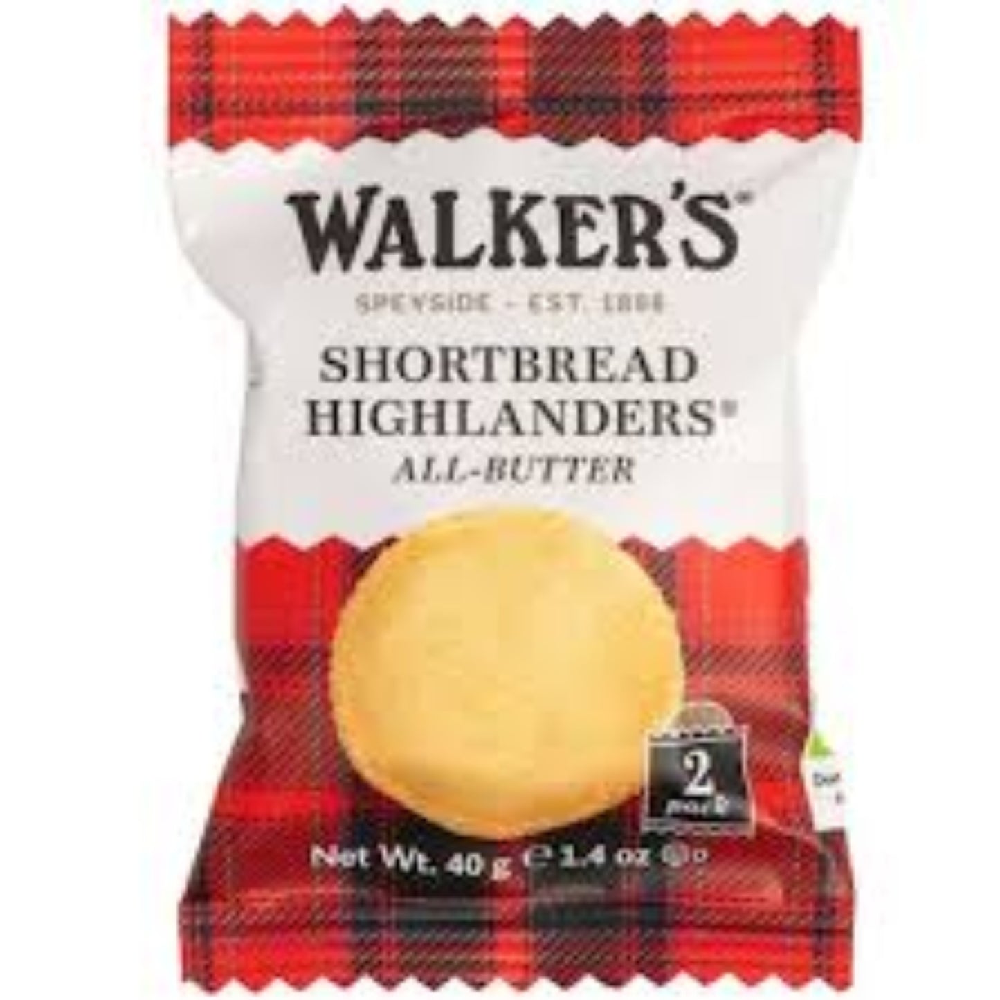 Walkers Shortbread Highlander - (18x40g)
