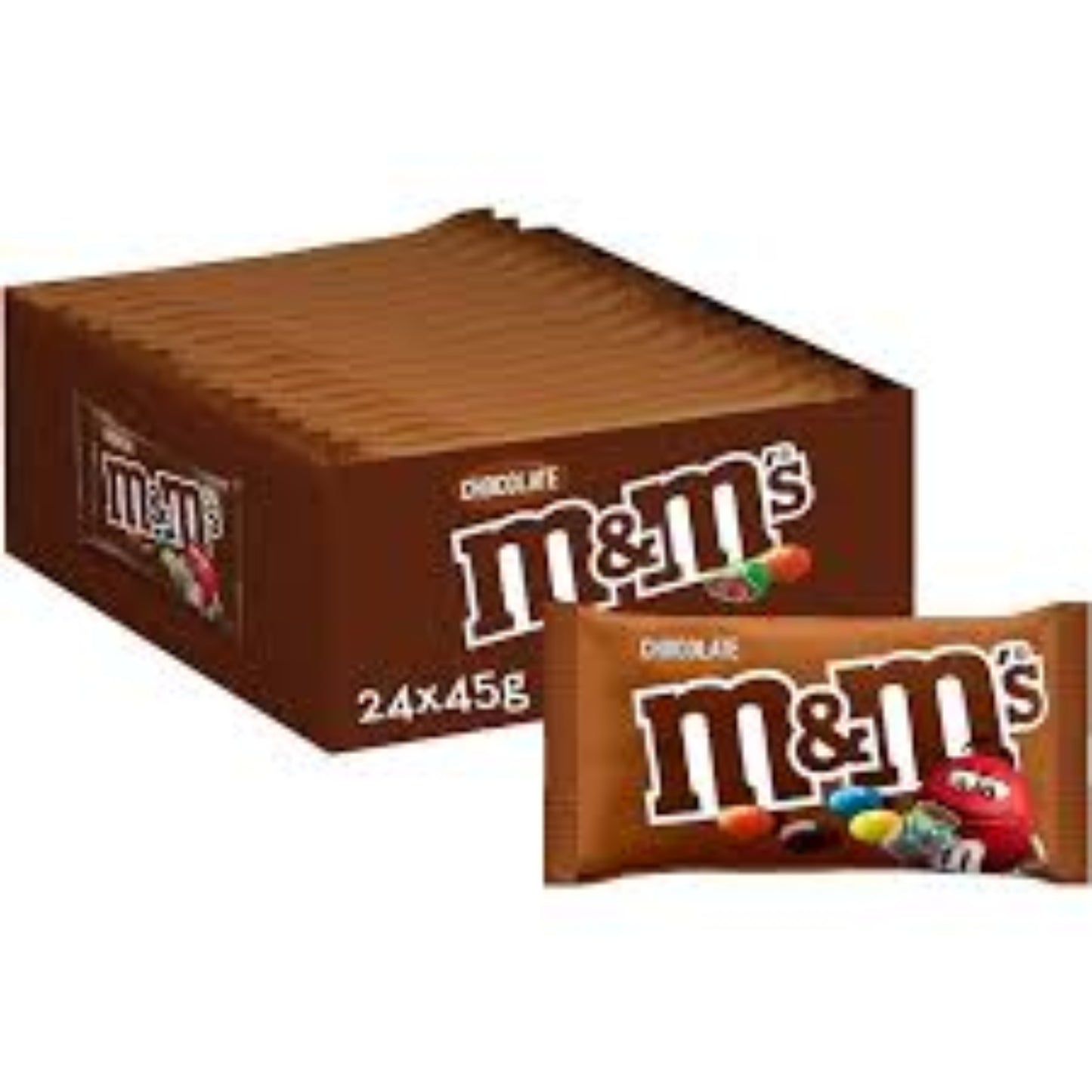 M&M's Milk Chocolate - (24x45g)