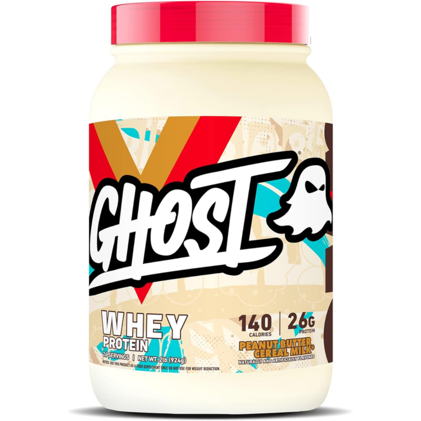 Ghost Whey Protein Blend Peanut Butter Cereal Milk - (2lb/924g)