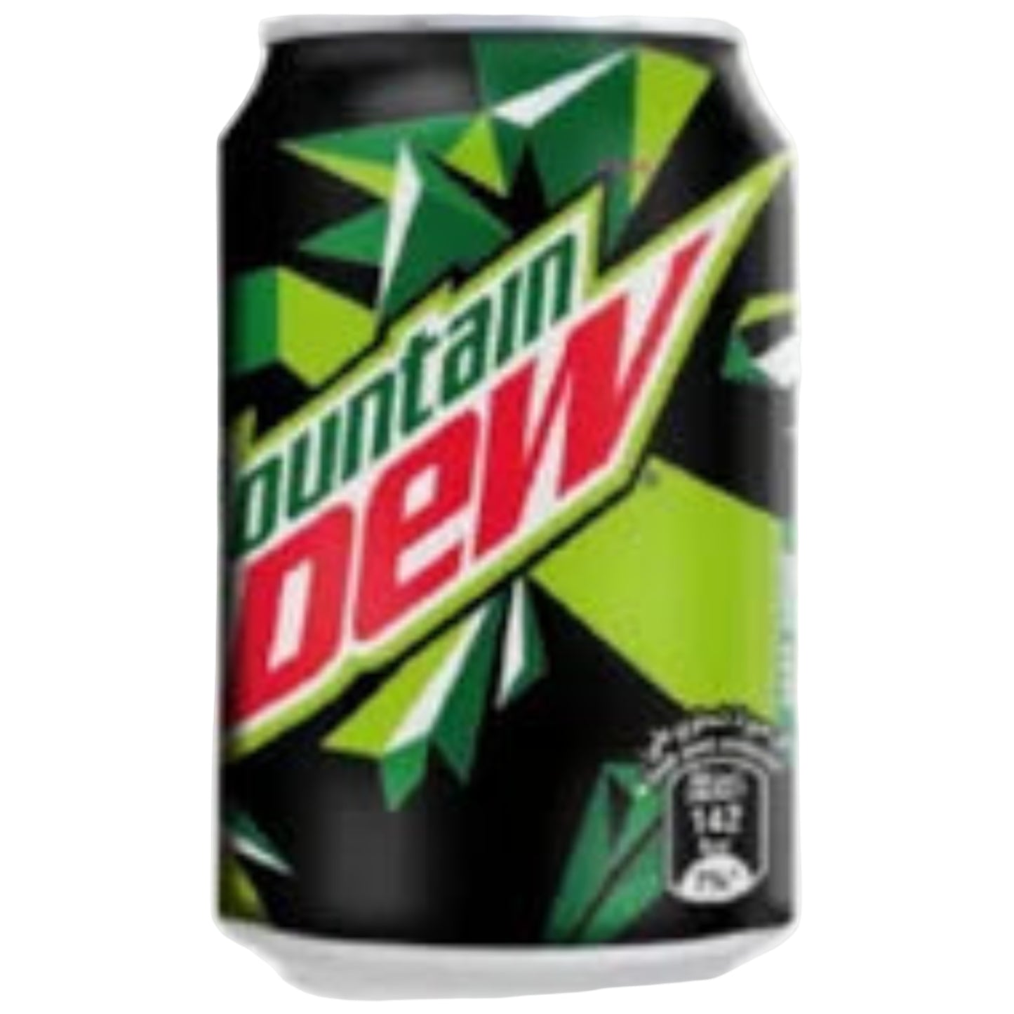 Mountain Dew Carbonated Soft Drink Catering Cans - (24x300ml)