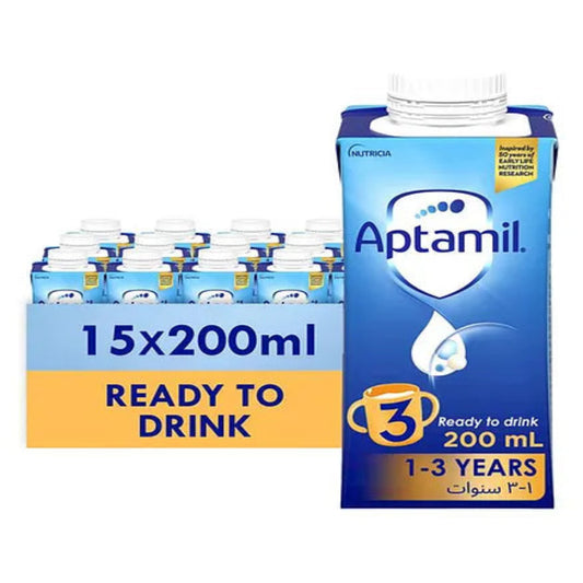 Aptamil Growing Up Milk Formula (3) - (15x200ml)