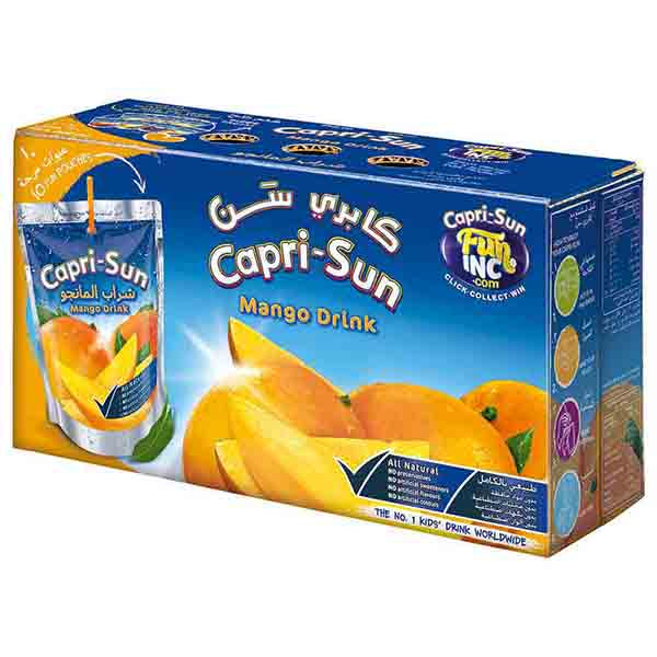 Capri-Sun Mango (No Added Sugar) - (40x200ml)