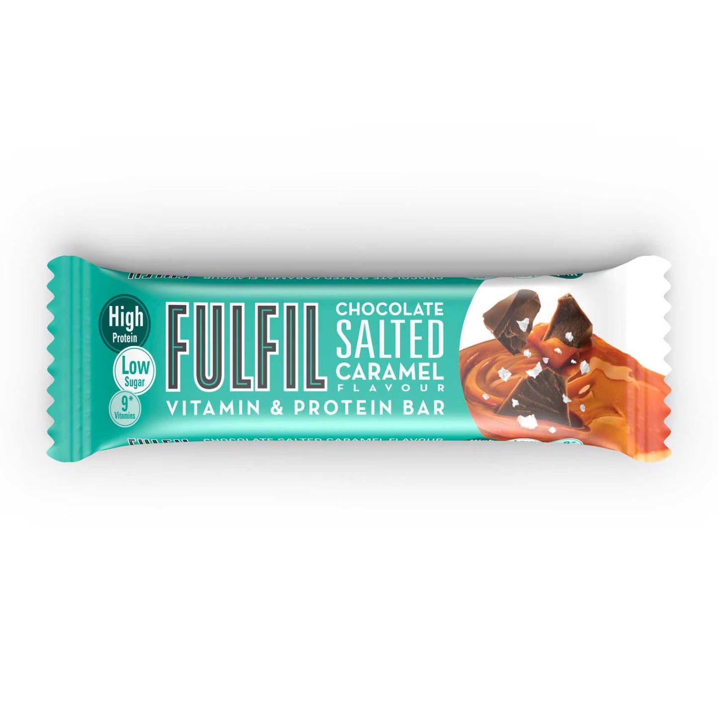 Fulfil Chocolate Salted Caramel Flavour - Vitamin and Protein Bar (15x55g)
