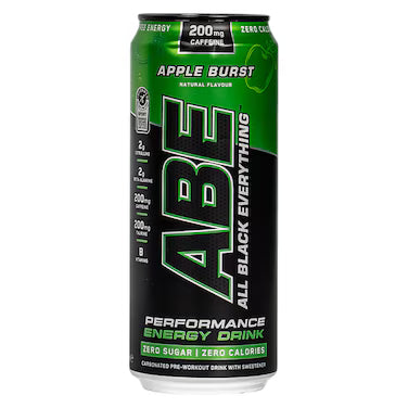 Abe Ultimate Pre Workout Drink Apple Burst - (12x330ml)