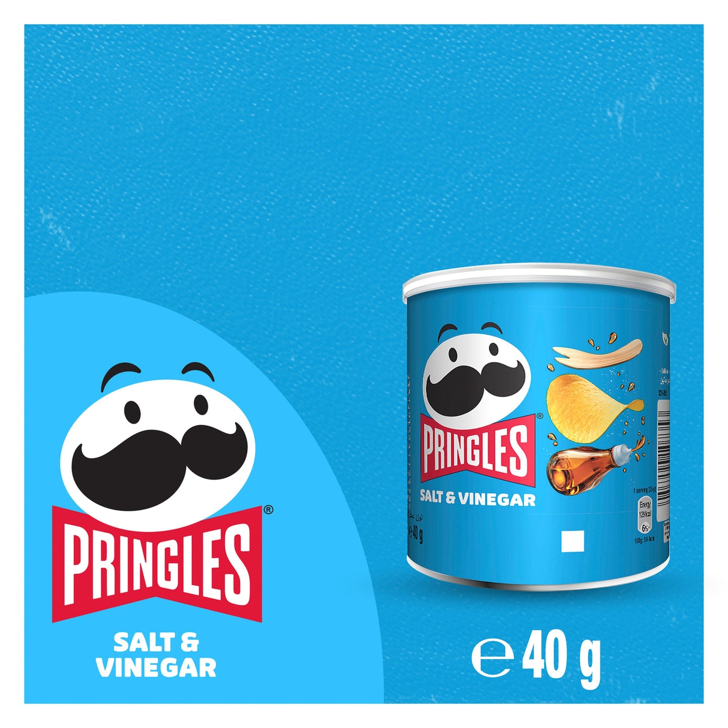 Pringles Salt & Vinegar - (12x40g)
