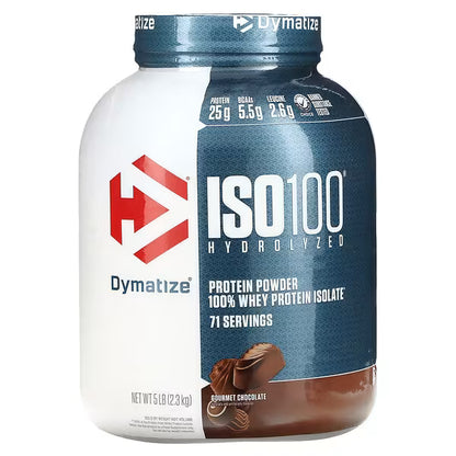 Dymatize ISO 100 Protein Powder - Gourmet Chocolate (1x2.3kg)