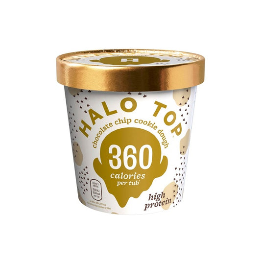 Halo Top Chocolate Chip Cookie - (8x473ml)