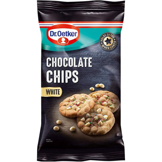 Dr.Oetker White Chocolate Chips - (9x100g)