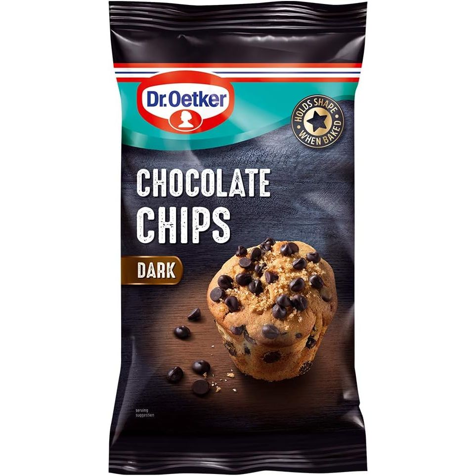 Dr. Oetker Dark Chocolate Chips - (9x100g)