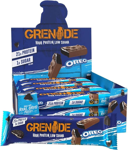 Grenade High Protein, Low Sugar Bar - Oreo (12x60g)