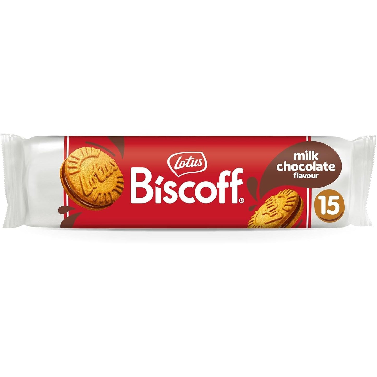 Lotus Biscoff Milk Chocolate Sandwich Cookies - (9x150g)