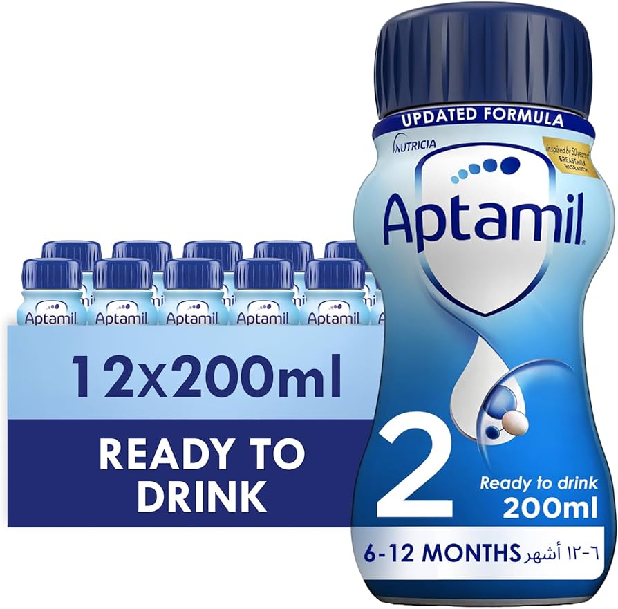 Aptamil Follow On Milk Formula (2) - (12x200ml)