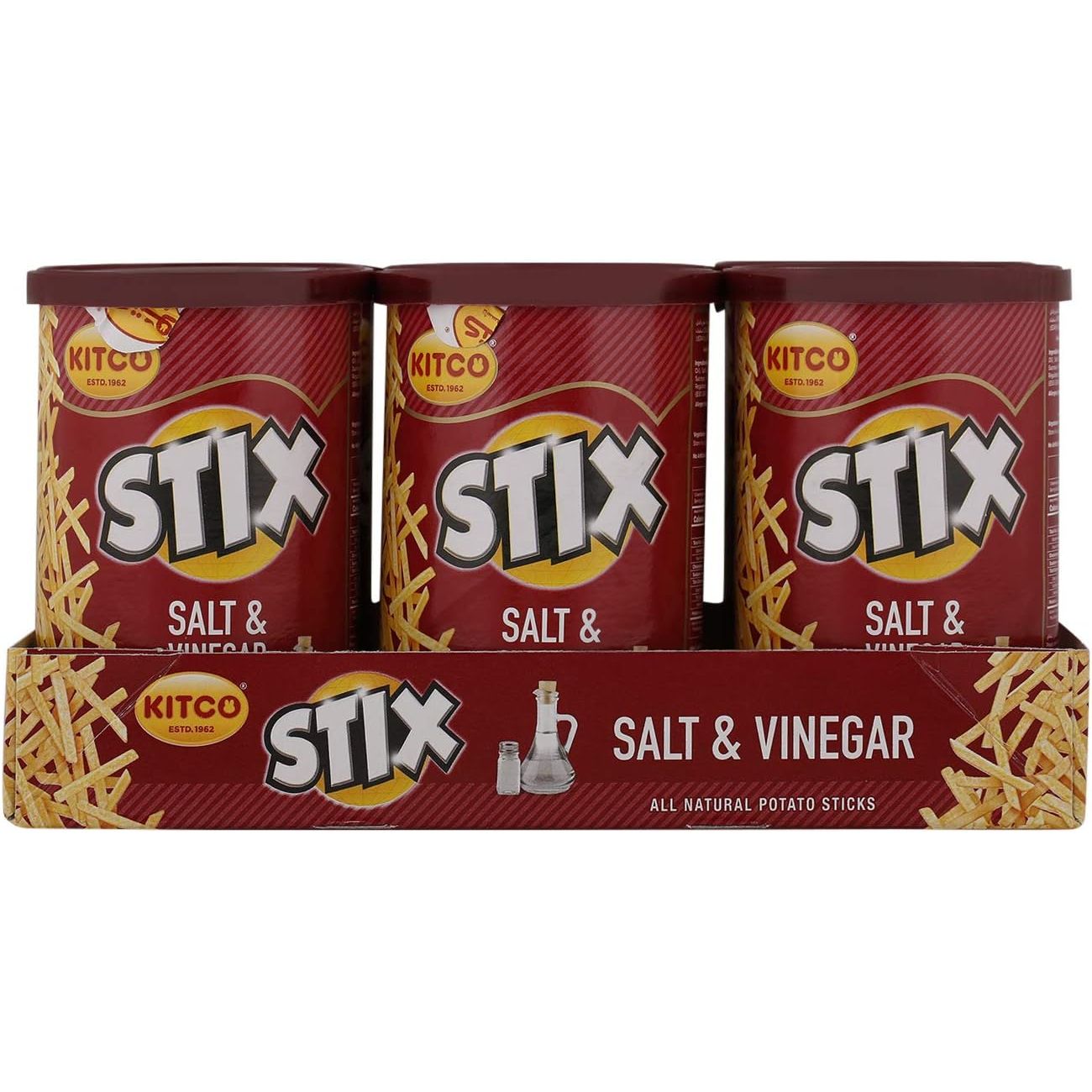 Kitco Stix Salt & Vinegar - (48x40g)