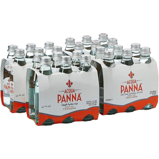 Acqua Panna Glass Bottles - (24x250ml)