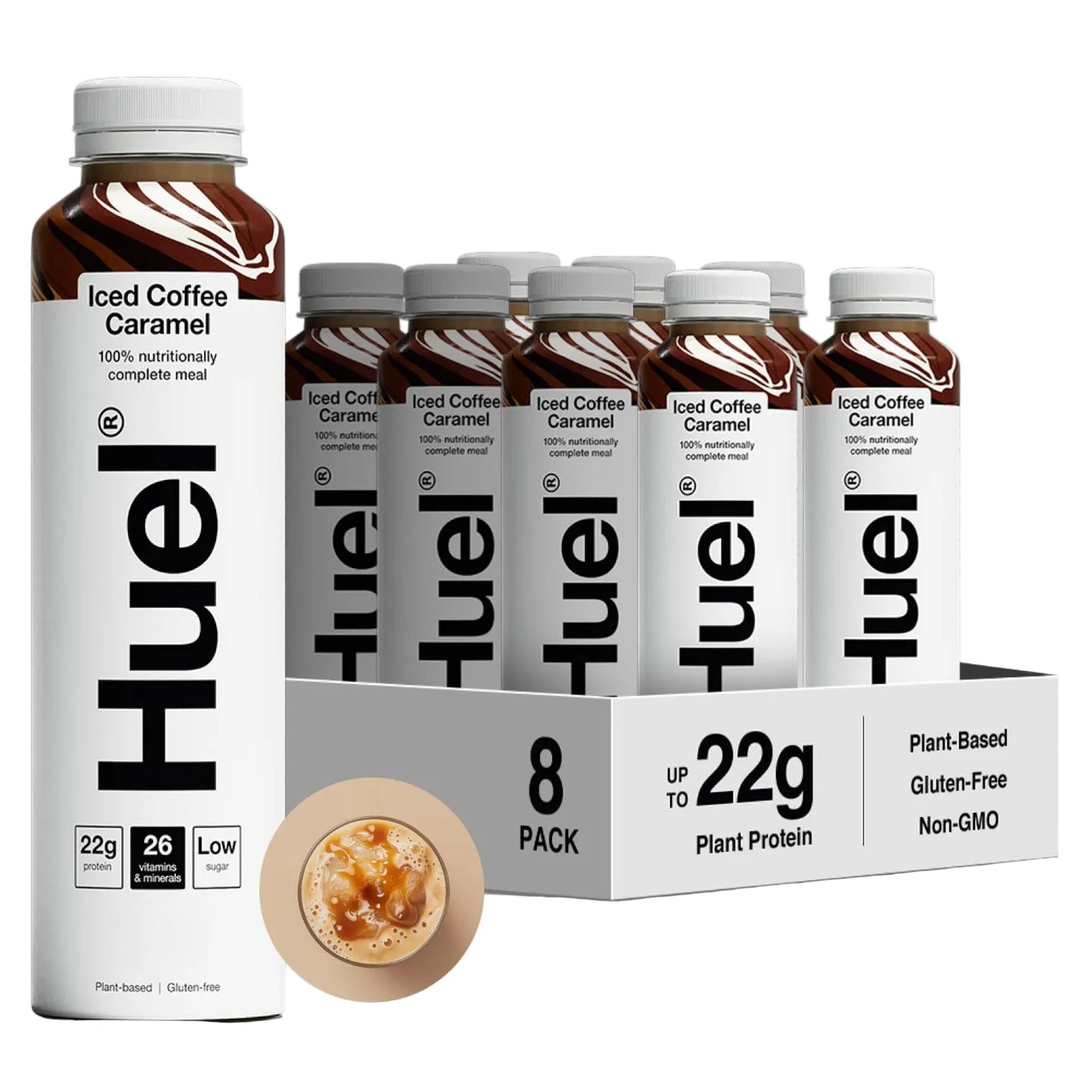 Huel Protein Shake Iced Coffee - (8x500ml)