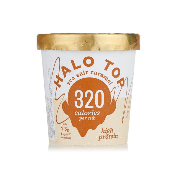 Halo Top Sea Salt Caramel - (8x473ml)