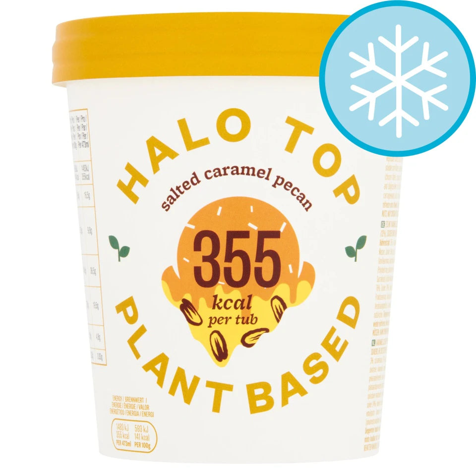 Halo Top Salted Caramel Pecan - (8x473ml)