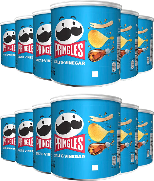 Pringles Salt & Vinegar - (12x40g)