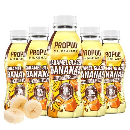 Propud Shake Caramel Glazed Bananas - (8x330ml)