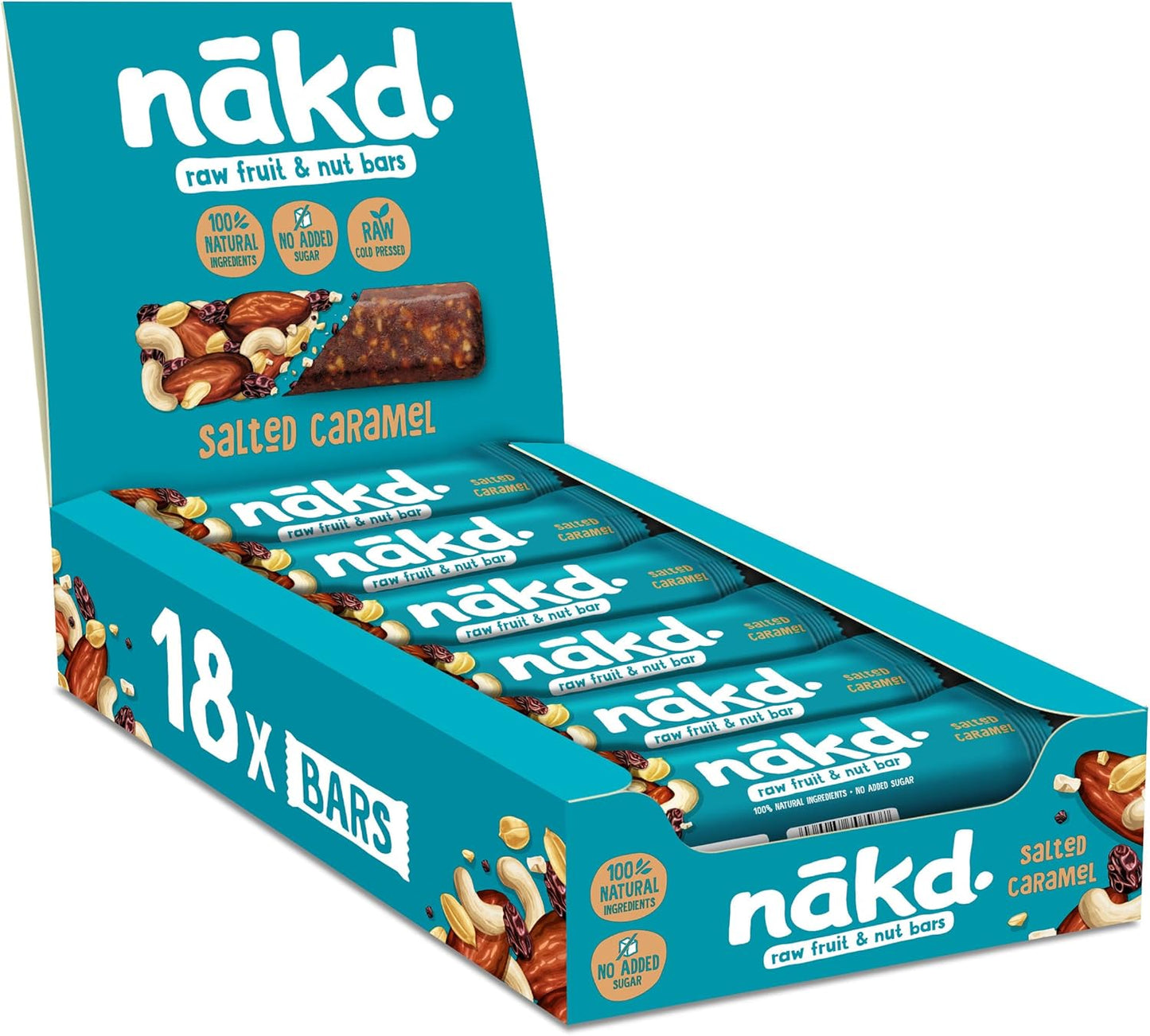 Nakd Salted Caramel - (18x35g)