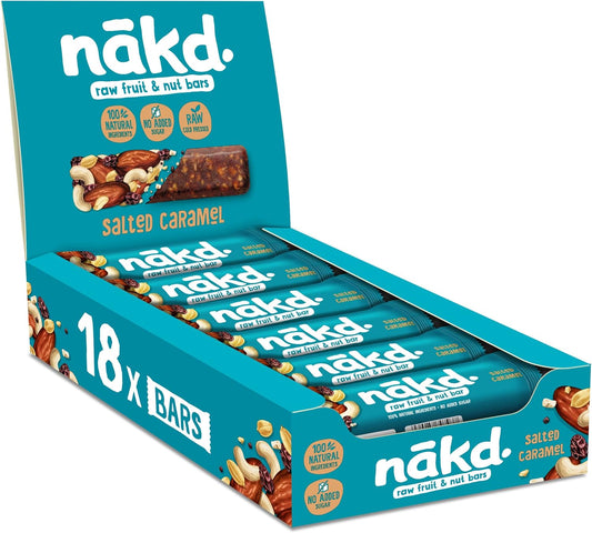 Nakd Salted Caramel - (18x35g)