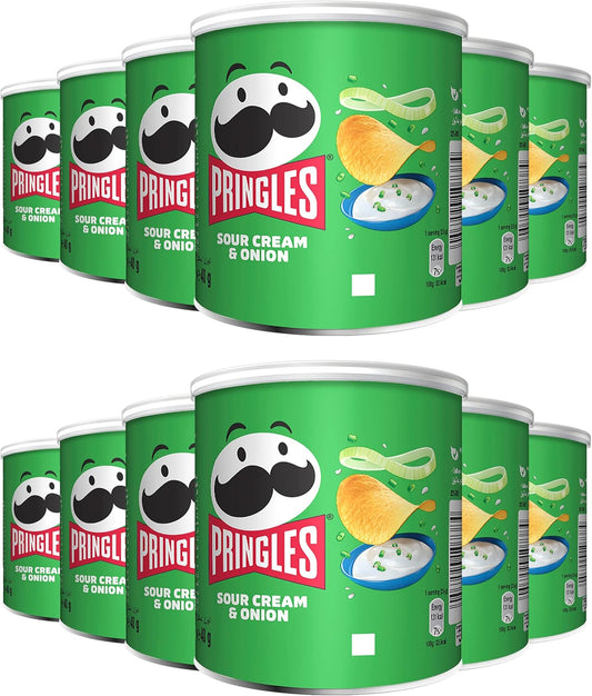 Pringles Sour Cream & Onion - (12x40g)