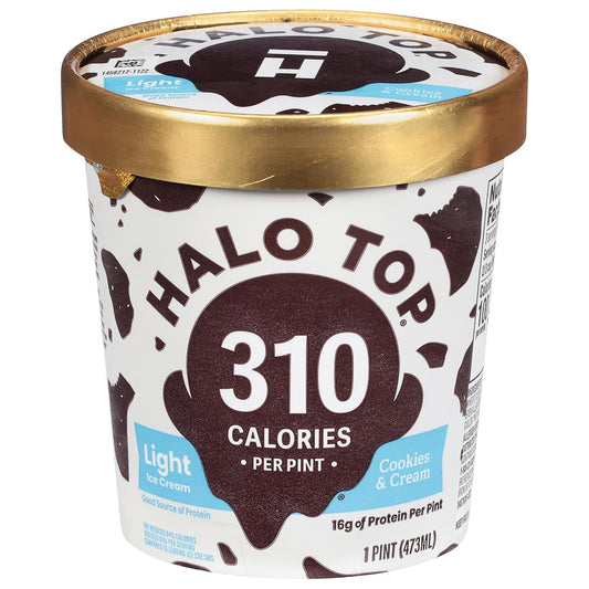 Halo Top Cookies & Cream - (8x473ml)