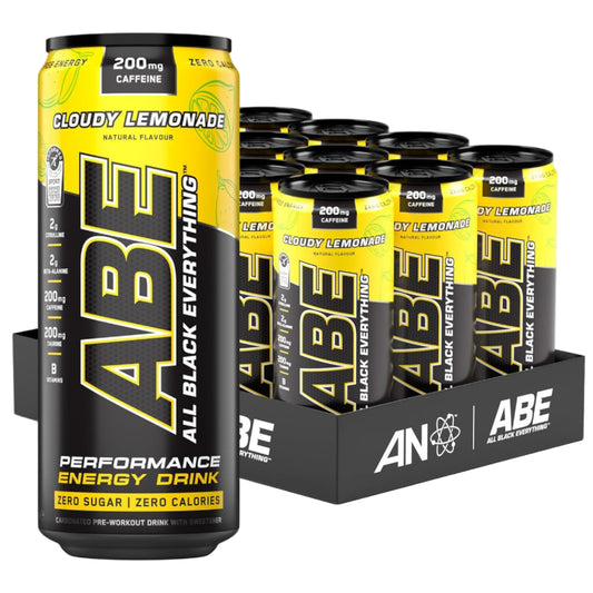 Abe Ultimate Pre Workout Drink Cloudy Lemonade - (12x330ml)