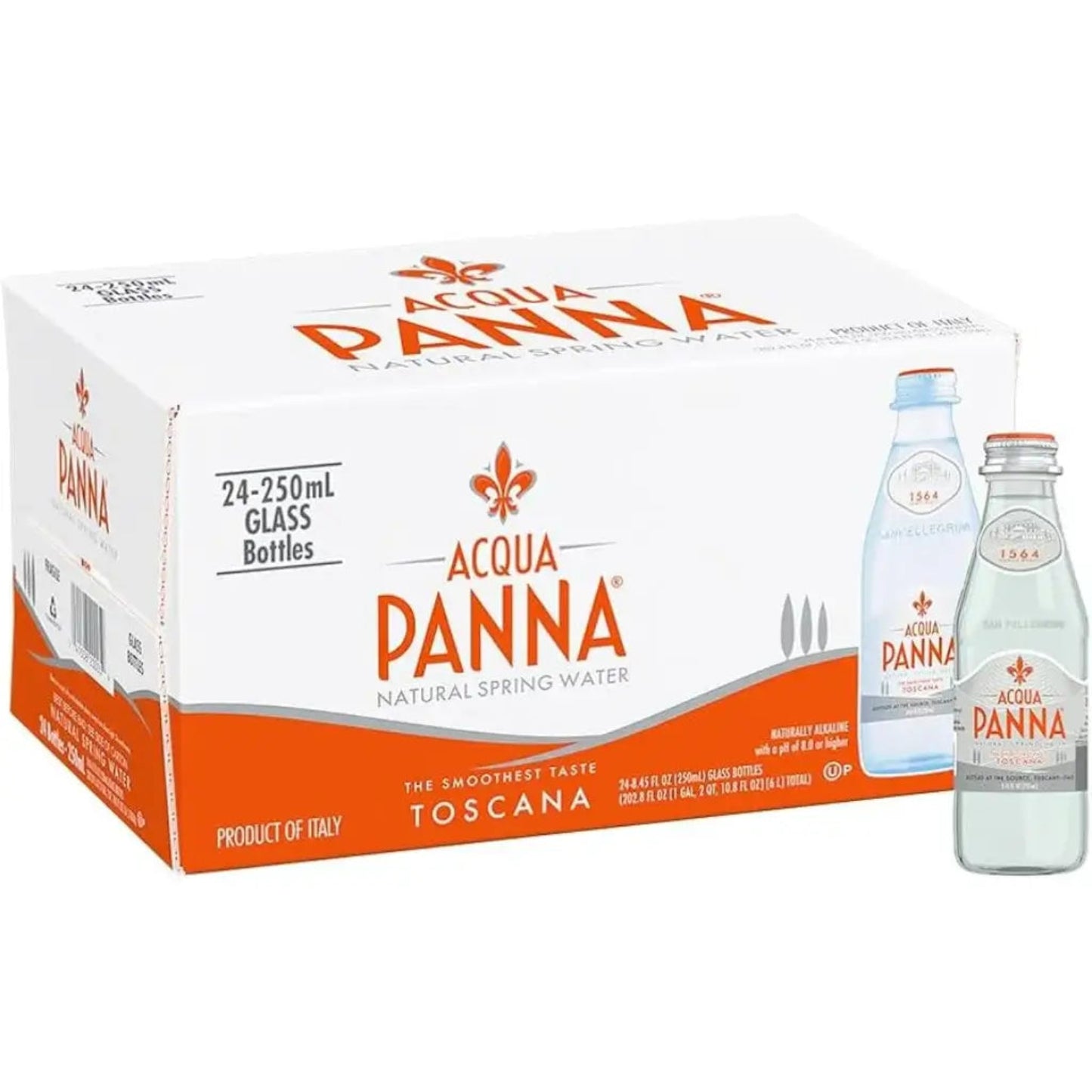 Acqua Panna Glass Bottles - (24x250ml)