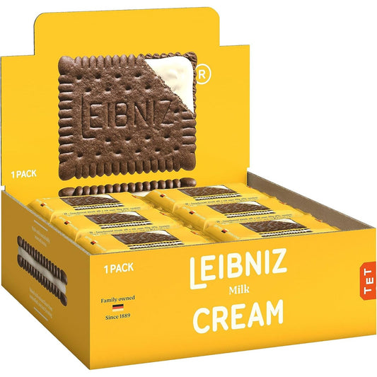 Bahlsen Leibniz Biscuit's N Cream Milk - (24x19g)