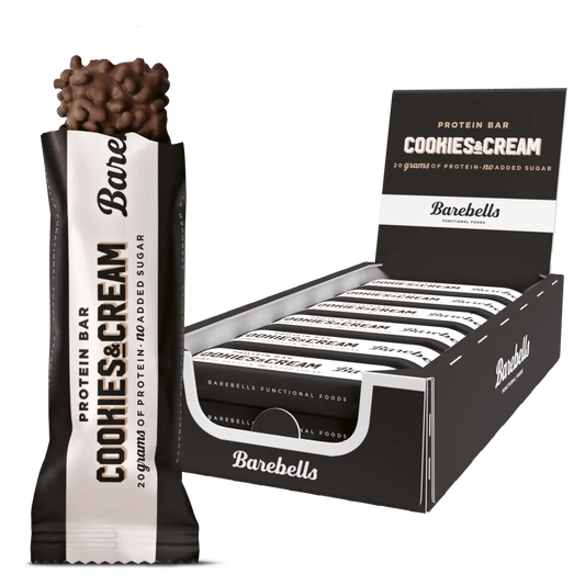 Barebells Protein Bars - Cookies & Cream (12x55g)