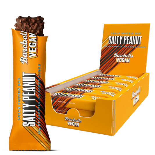 Barebells Protein Bars - Vegan Salty Peanut (12x55g)