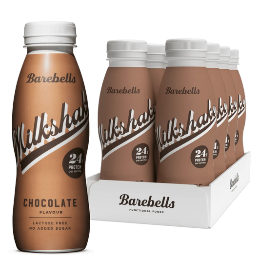 Barebells Protein Chocolate Milkshake - (8x330ml)