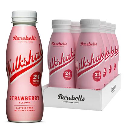 Barebells Protein Strawberry Milkshake - (8x330ml)