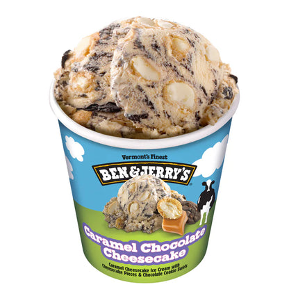 Ben & Jerry's Caramel Chocolate Cheesecake - (6x473ml)