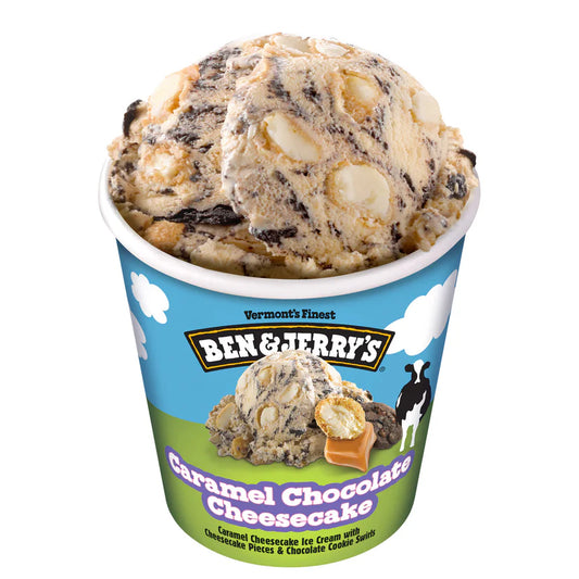 Ben & Jerry's Caramel Chocolate Cheesecake - (6x473ml)