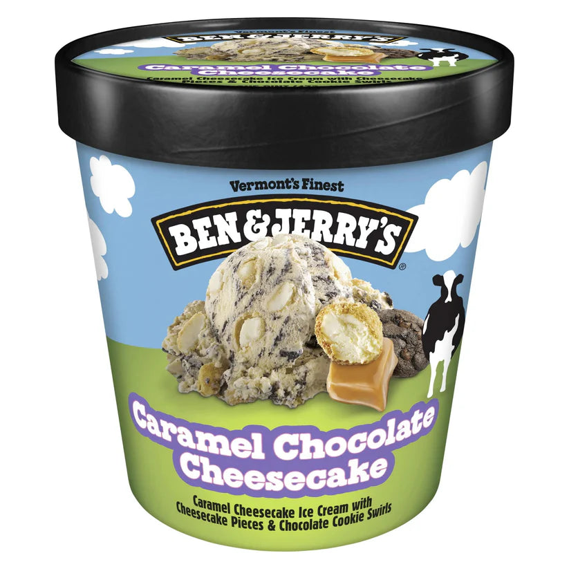 Ben & Jerry's Caramel Chocolate Cheesecake - (6x473ml)