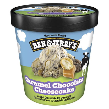 Ben & Jerry's Caramel Chocolate Cheesecake - (6x473ml)